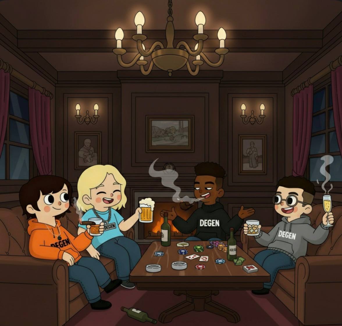 Degen Poker Night